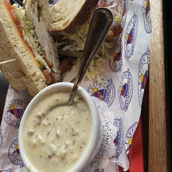 Tides Tavern - Turkey club with clam chowder. Get the chowder, you won't regret it - Pubs Near Me - Gig Harbor, Washington Tides Tavern - Turkey club with clam chowder. Get the chowder, you won't regret it - Pubs Near Me - Gig Harbor, Washington