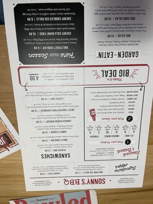 Menu photo 1 Sonny's BBQ St. Augustine, FL Menu photo 1 Sonny's BBQ St. Augustine, FL