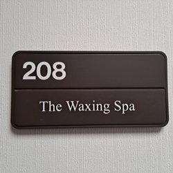 The Waxing Spa - The sign outside of the studio