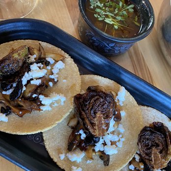 Roca - Trumpet taco. These were delicious. - Latin American Near Me - Kalamazoo, Michigan