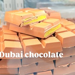 International Gourmet Foods - Fresh in store made Dubai Chocolate! Milk and Dark Chocolate available