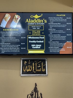 Menu photo 8 Aladdin's Market & Kitchen Reno, NV