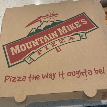 Mountain Mike's Pizza - Pizza Box - Pizza Near Me - Paradise, California