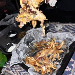 Edwards St Brew and Bites - The cheese was melted on the brisket fries and they were all stuck together