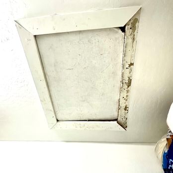 Hobaica Services - Overall view of how they left the attic opening after the recent duct work. - Heating & Air Conditioning/HVAC Near Me - Phoenix, Arizona