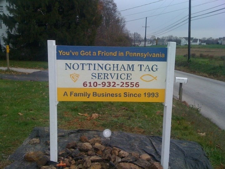 NOTTINGHAM TAG SERVICE Updated August 2024 59 S 3rd St, Oxford
