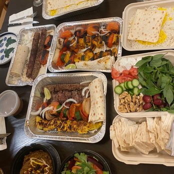 Lavash - Sabzi Panir, Kashk-e Bademjam, Lavash Special, shrimp kebabs, salmon kebabs - Persian/Iranian Near Me - San Francisco, California Lavash - Sabzi Panir, Kashk-e Bademjam, Lavash Special, shrimp kebabs, salmon kebabs - Persian/Iranian Near Me - San Francisco, California
