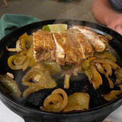 Polo's Mexican Restaurant - Chicken fajitas at Polo Mexican Restaurant