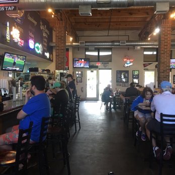 Jack & Grill - Interior near bar area ( on left) - Burgers Near Me - Roanoke, Texas