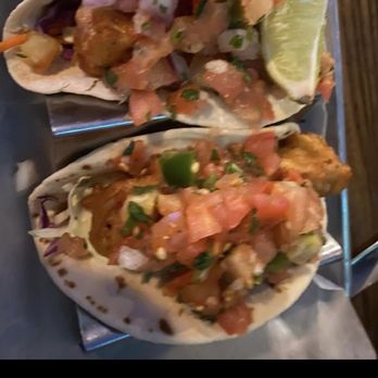 Agave - Two shrimp tacos. - Mexican Near Me - Red Hook, Virgin Islands