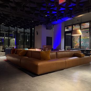 Moxy Miami Wynwood - Large sofa seating - Hotels Near Me - Miami, Florida Moxy Miami Wynwood - Large sofa seating - Hotels Near Me - Miami, Florida