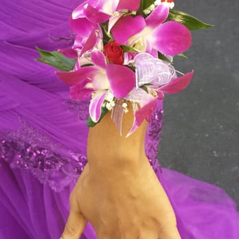The Pink Orchid - The beautiful corsage for my son's prom date. Thank you. - Florists Near Me - Bowie, Maryland The Pink Orchid - The beautiful corsage for my son's prom date. Thank you. - Florists Near Me - Bowie, Maryland