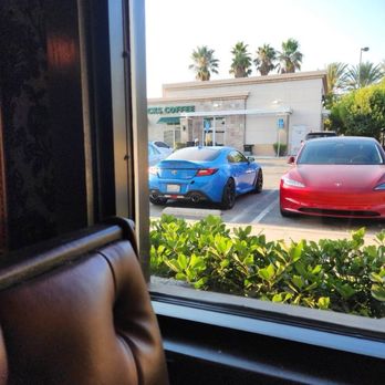 Oak & Ember - This the first seat that they give us it had flys all over the window - Halal Near Me - Ontario, California Oak & Ember - This the first seat that they give us it had flys all over the window - Halal Near Me - Ontario, California
