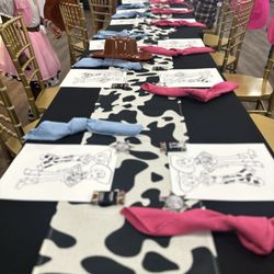 Dynasty Events - Table set up.