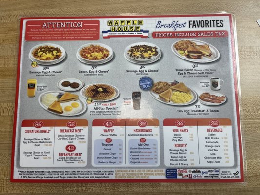 Menu photo 2 Waffle House Kernersville, NC Menu photo 2 Waffle House Kernersville, NC