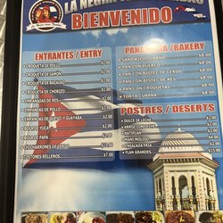 La Negra Tiene Tumbao - Menu