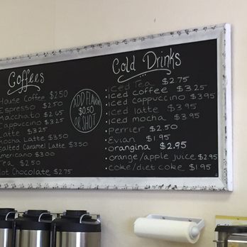 Cafe Soleil - Menu board - Bakeries Near Me - St. Pete Beach, Florida