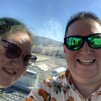 The High Roller - Battle Bots in the far background. - Amusement Parks Near Me - Las Vegas, Nevada