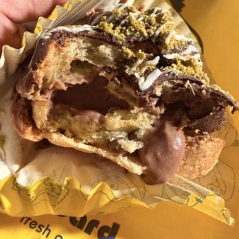 Beard Papa’s - This was after my second bite - Bakeries Near Me - Glendale, California Beard Papa’s - This was after my second bite - Bakeries Near Me - Glendale, California