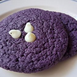 Skai Coffee - Ube cookies! These are soft and wonderful, and they're exclusive to Skai Coffee. They're made fresh ever day.