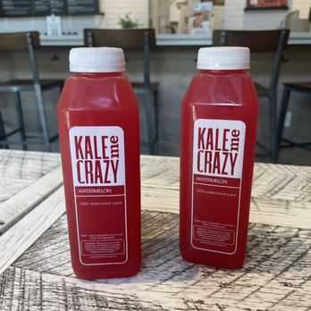 Kale Me Crazy - Watermelon juice - Juice Bars & Smoothies Near Me - Tampa, Florida Kale Me Crazy - Watermelon juice - Juice Bars & Smoothies Near Me - Tampa, Florida