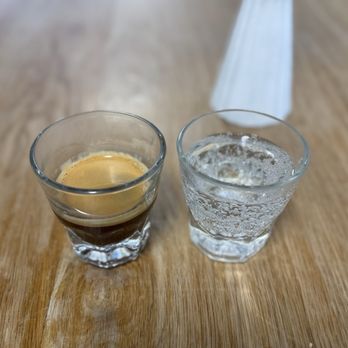 Arcade Coffee Roasters - Single origin espresso with sparkling water. - Coffee & Tea Near Me - Riverside, California