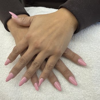 Nailicious and Spa - Acrylic almond full set nails $55 - Nail Salons Near Me - Orange, California Nailicious and Spa - Acrylic almond full set nails $55 - Nail Salons Near Me - Orange, California