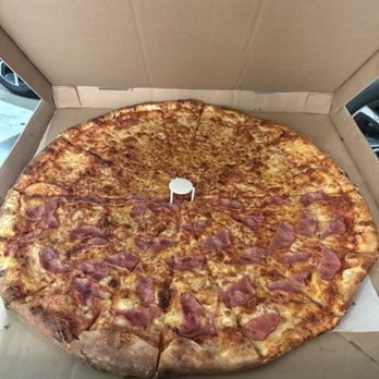 Enzo's Pizzeria - 24 inch ham and cheese pizza - Pizza Near Me - Los Angeles, California