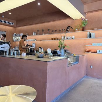 Leilo Coffee - Cool modern interior - Coffee & Tea Near Me - Culver City, California