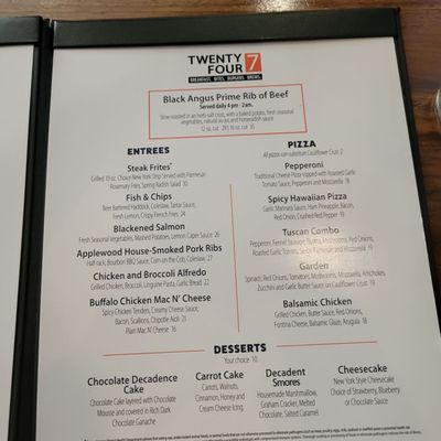 Menu photo 2 Twenty-Four 7 Black Hawk, CO Menu photo 2 Twenty-Four 7 Black Hawk, CO