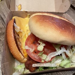 McDonald's - Waited 25 minutes in the drive through since they locked the lobby. Looks great McDonalds. This location is T R A S H.