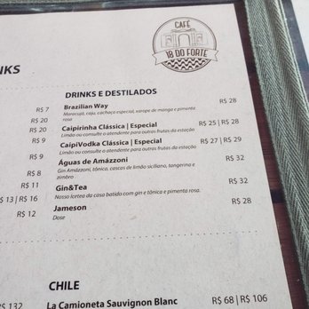 Café 18 do Forte - Bistros Near Me - Rio de Janeiro - RJ, AC
