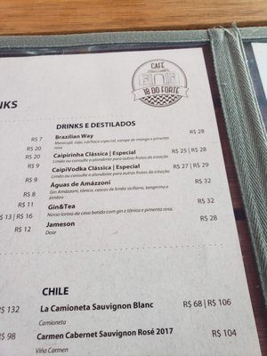 Menu photo 3 Café 18 do Forte Rio de Janeiro - RJ, AC
