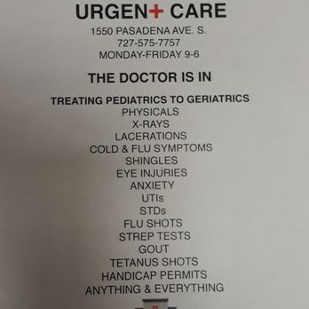 Seminole Urgent Care - Urgent Care Near Me - Seminole, Florida Seminole Urgent Care - Urgent Care Near Me - Seminole, Florida