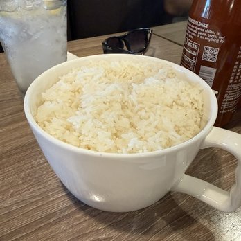 Best Thai Cuisine - Large White Rice - Thai Near Me - Riverside, California