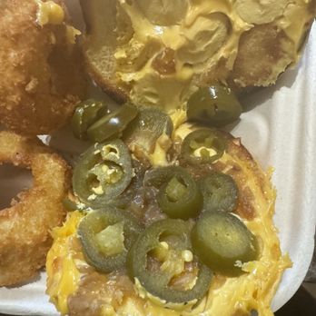 Hammy’s Smash Burgers - Inside of my Great grilled cheese! - Burgers Near Me - Clovis, California