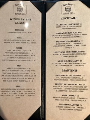 Menu photo 1 Next Door Burger Bar Sandwich, MA