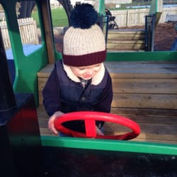 Puxton Park - Tractors in the playground