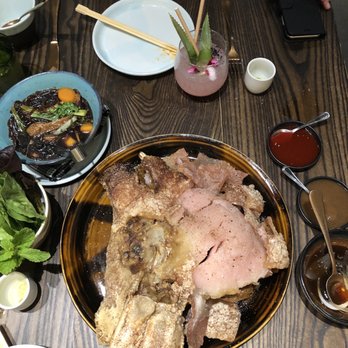 Lineage - Pig's head special meal. - Asian Fusion Near Me - Wailea, Hawaii Lineage - Pig's head special meal. - Asian Fusion Near Me - Wailea, Hawaii