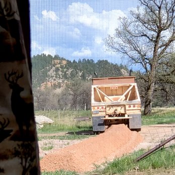 Devils Tower KOA - View of some of the noisy construction from our cabin window. - Campgrounds Near Me - Devils Tower, Wyoming Devils Tower KOA - View of some of the noisy construction from our cabin window. - Campgrounds Near Me - Devils Tower, Wyoming