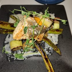 Mezcla - Blackened branzino sea bass