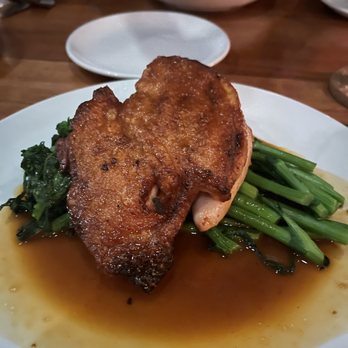 Louie - Roast Roast Chicken, Rapini, Chicken Jus - Italian Near Me - Clayton, Missouri Louie - Roast Roast Chicken, Rapini, Chicken Jus - Italian Near Me - Clayton, Missouri
