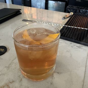 The Momo Lounge - Smoked Old fashioned by Mark - American Near Me - Albuquerque, New Mexico