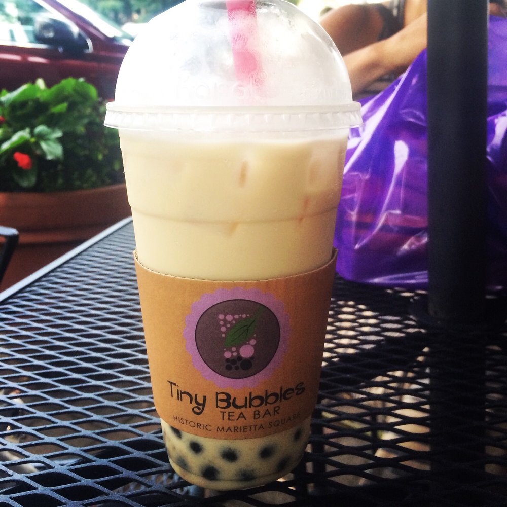 Tiny Bubbles Tea Bar - The creamy earl grey! So refreshing! - Bubble Tea Near Me - Marietta, Georgia Tiny Bubbles Tea Bar - The creamy earl grey! So refreshing! - Bubble Tea Near Me - Marietta, Georgia