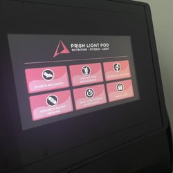 6 benefit settings on the red light bed