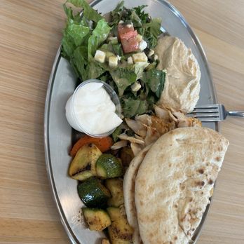 Shwarmas - Chicken Shawarma Plate Combo - Lebanese Near Me - Lake Charles, Louisiana