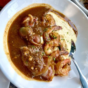 Raduno - Shrimp in grits - Pizza Near Me - Little Rock, Arkansas