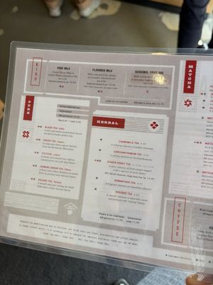 Menu photo 4 Asha Tea House San Francisco, CA