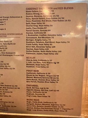 Menu photo 6 Land Ocean Restaurant Meridian Meridian, ID