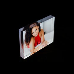 Unique stand-alone acrylic blocks